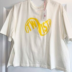 VINYARD VINES Twisted Logo Top TEE 100% Cotton NWT sz XL